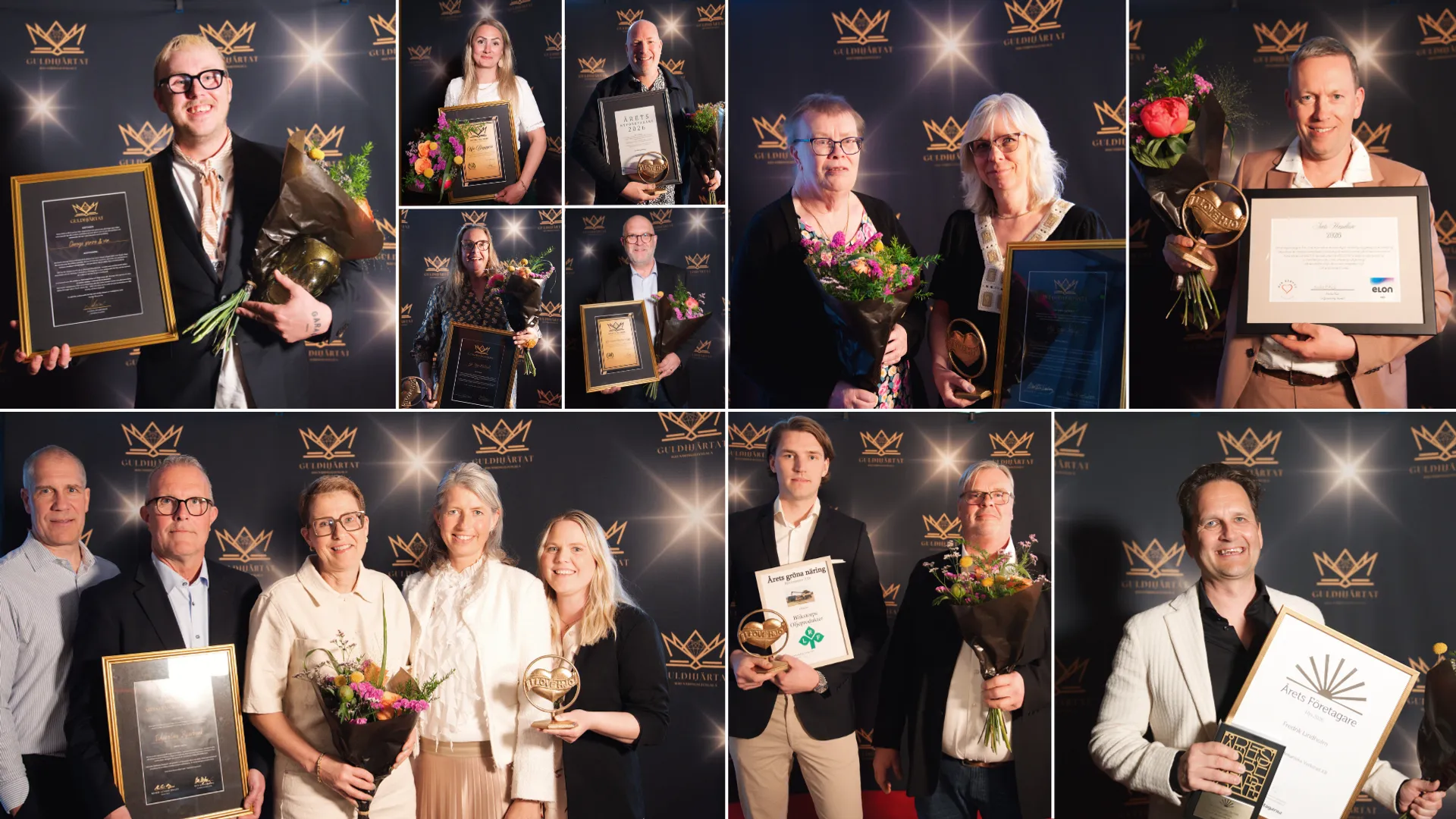 En grupp människor som står bredvid varandra.
