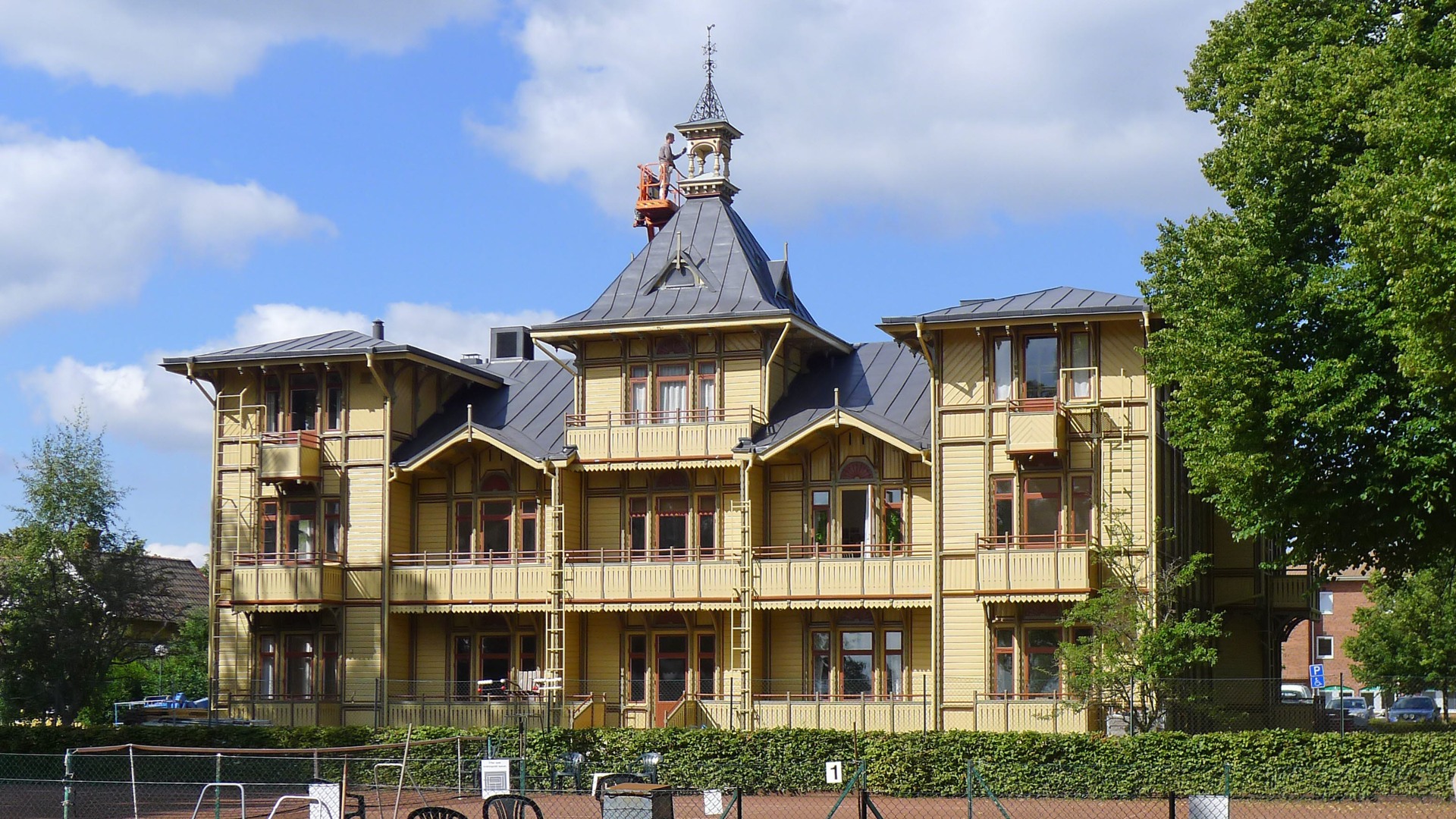 Villa Svea i stadsparken.