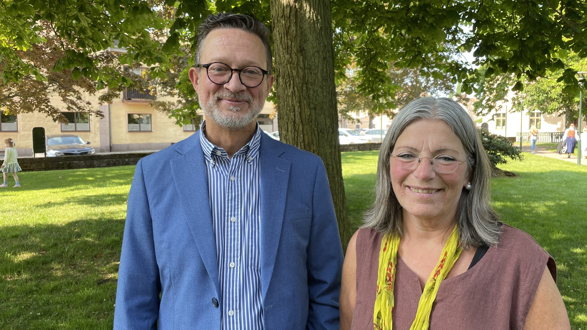 Mikael Holst och Ulrika Eneroth.