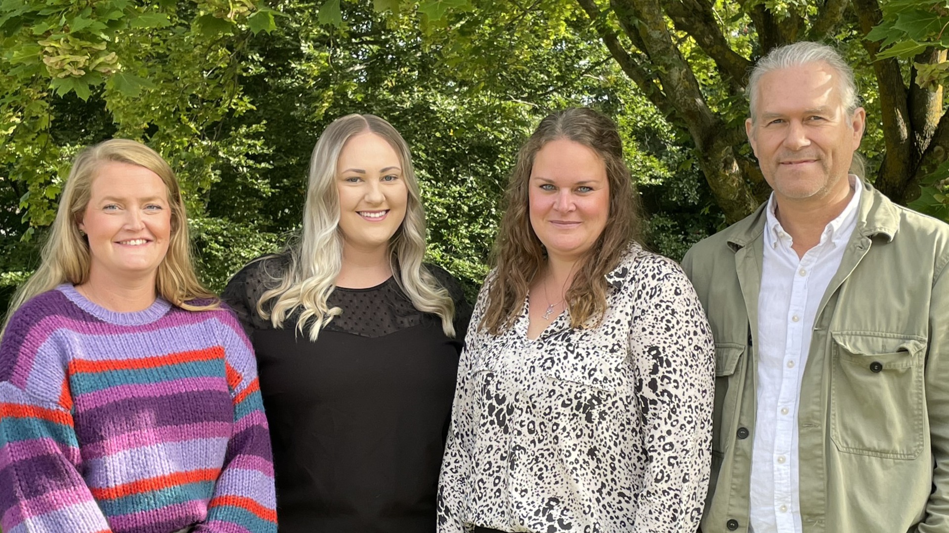 Dialogens personal: Catarina Dolfe, Josefine Wahlström, Sabina Hurtig Johansson, Anders Kastor.