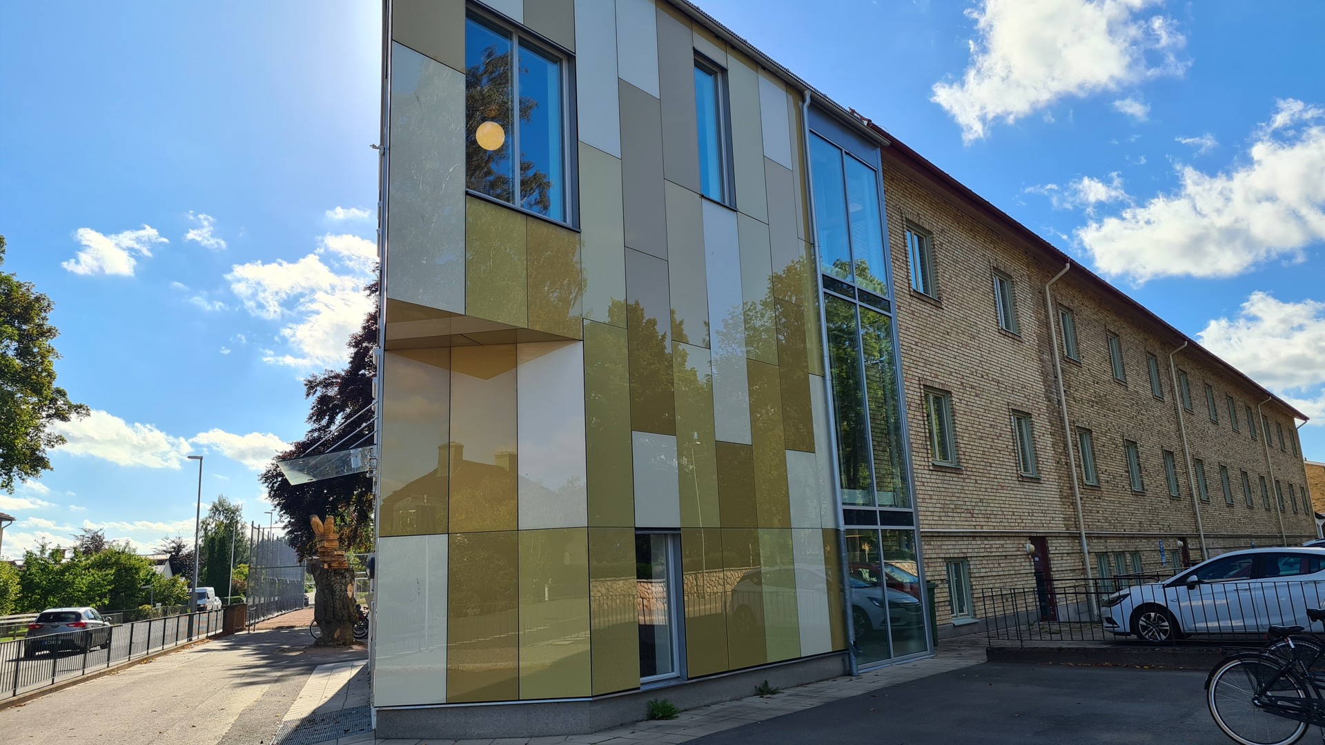 Guldkroksskolan exteriör, B-huset.