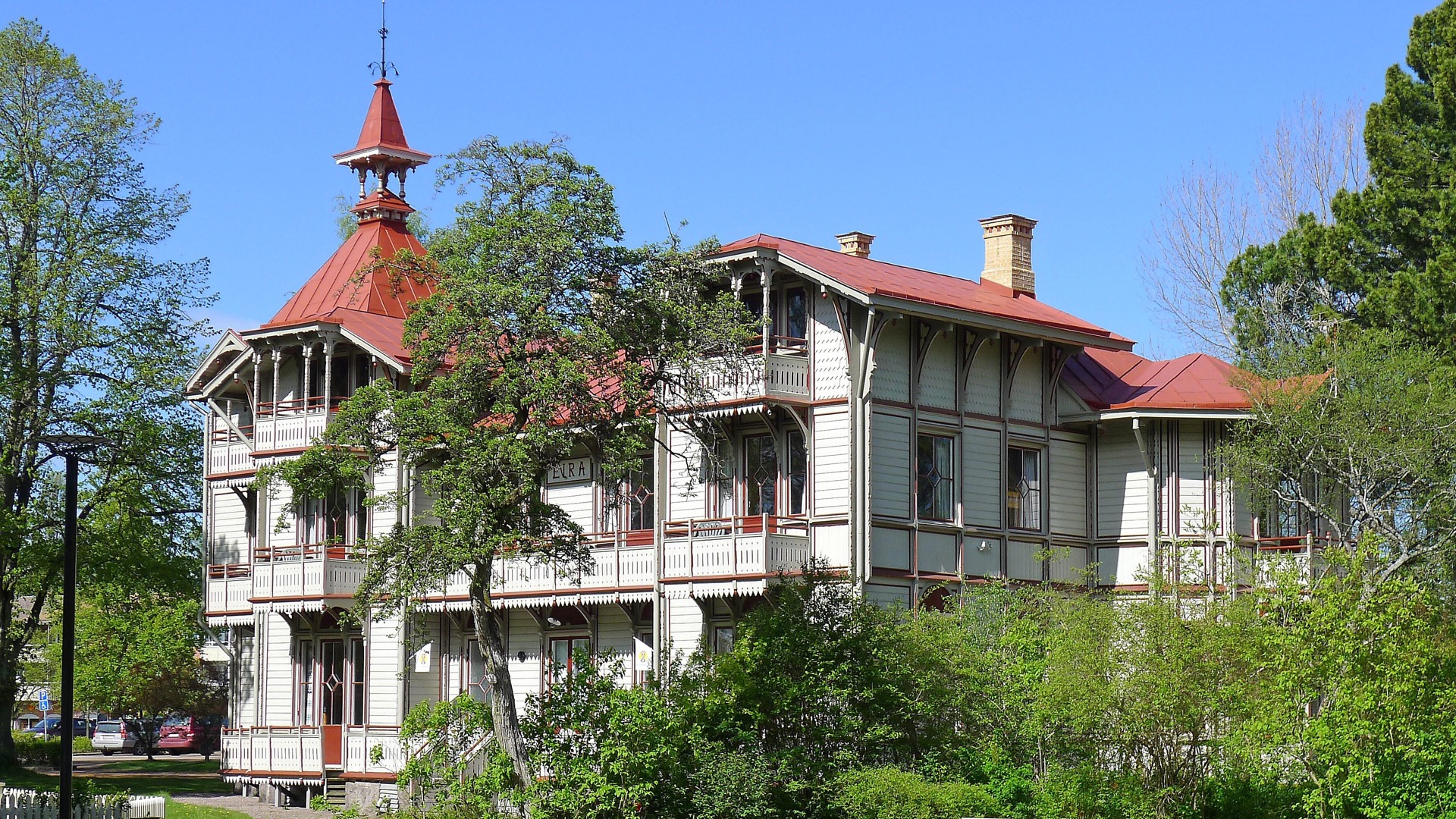 Villa Eira i stadsparken.